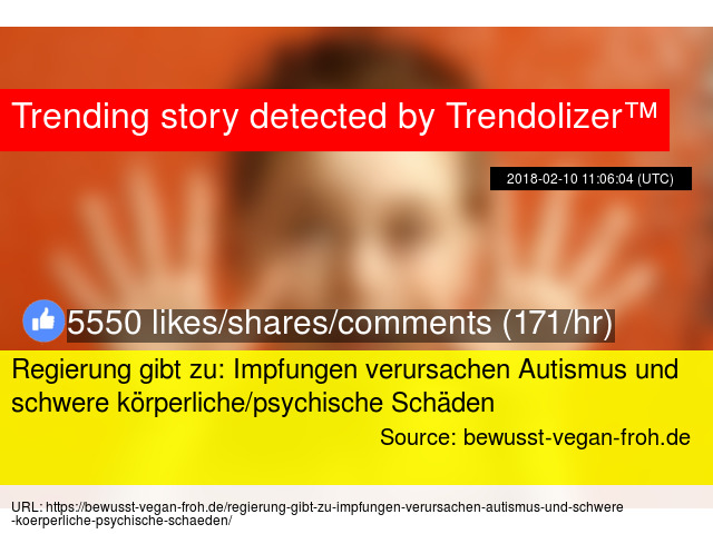 Regierung Gibt Zu Impfungen Verursachen Autismus Und Schwere